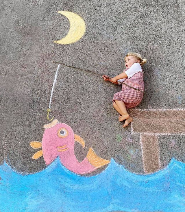 Quarantine Chalk Art By Abbey Burns Tucker (30 pics)
