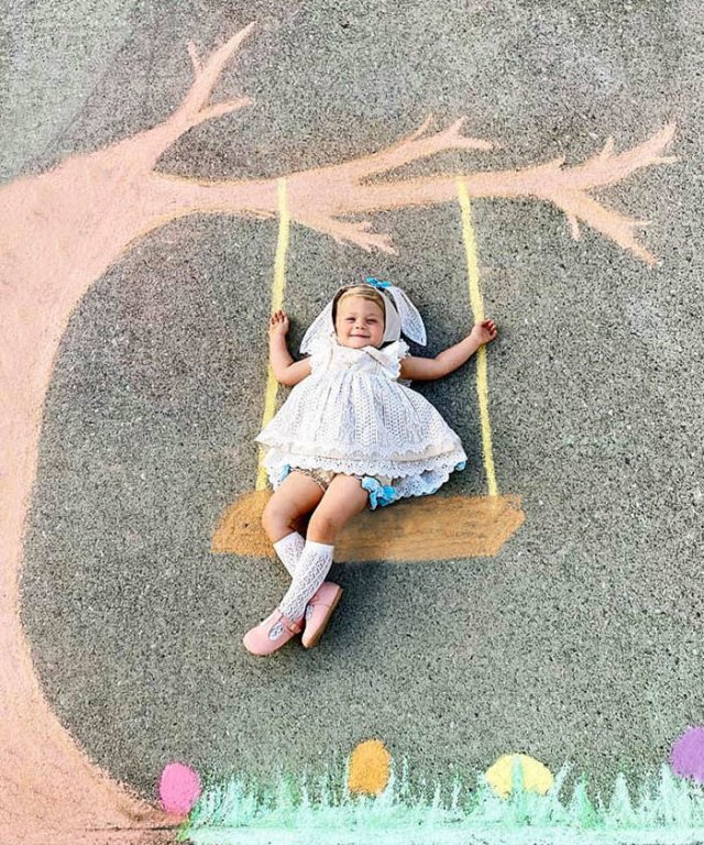 Quarantine Chalk Art By Abbey Burns Tucker (30 pics)