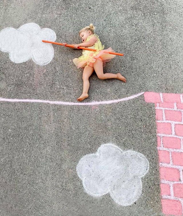 Quarantine Chalk Art By Abbey Burns Tucker (30 pics)