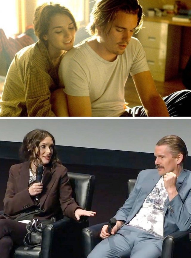 Movie Couples: Then And Now (15 pics)