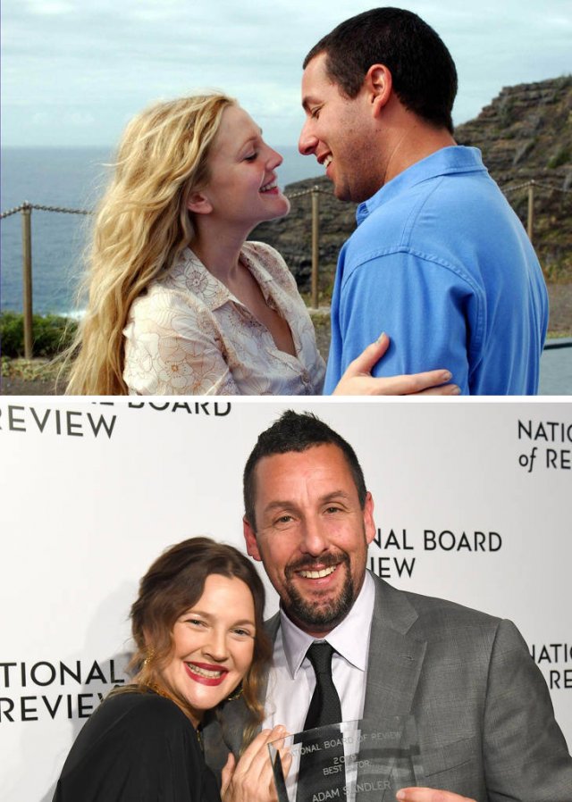 Movie Couples: Then And Now (15 pics)