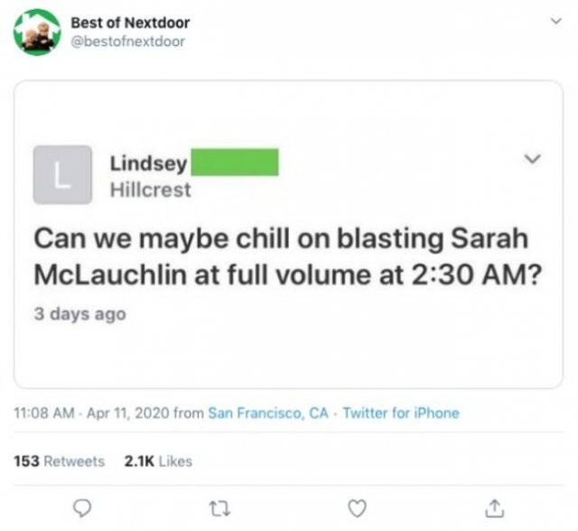 #BestOfNextdoor Tweets (21 pics)