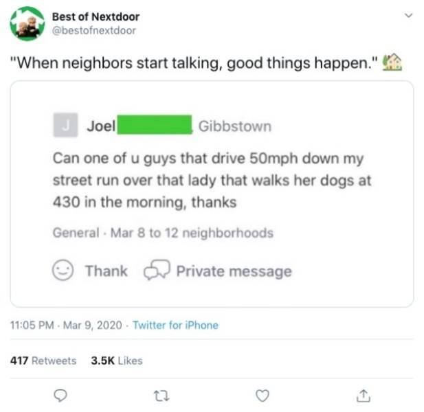 #BestOfNextdoor Tweets (21 pics)