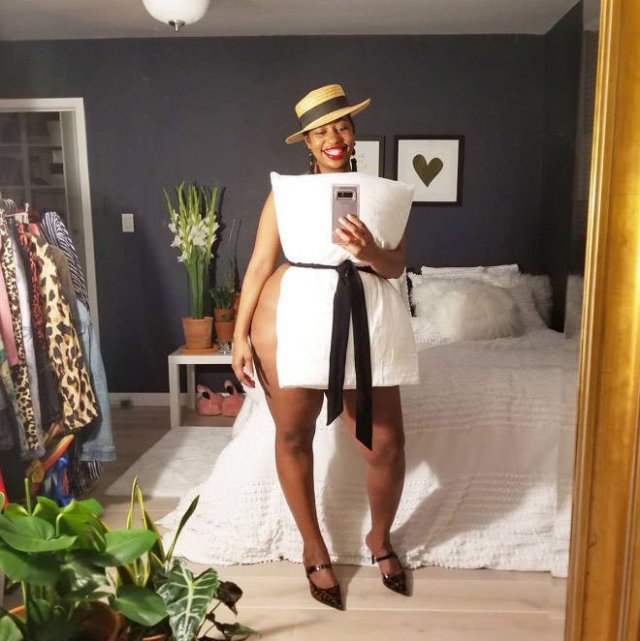 Pillow Dress Challenge (22 pics)