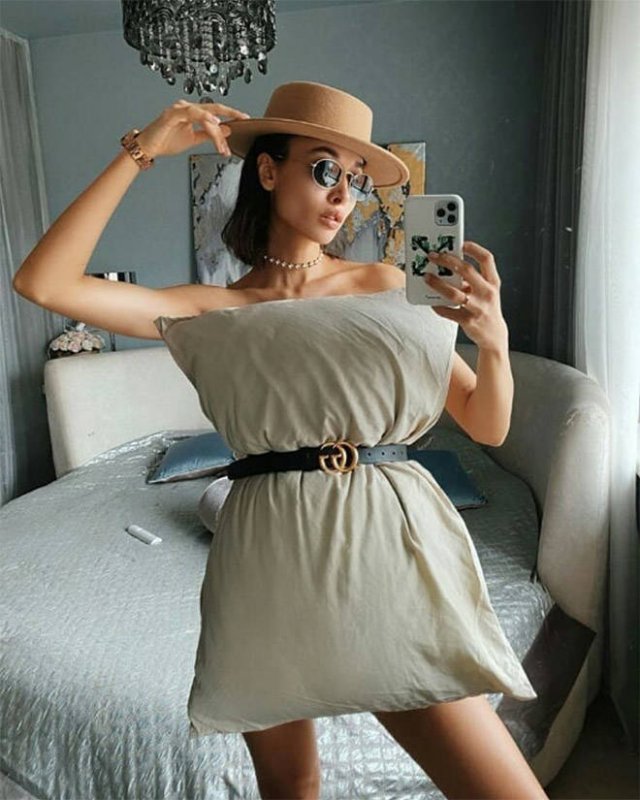 Pillow Dress Challenge (22 pics)