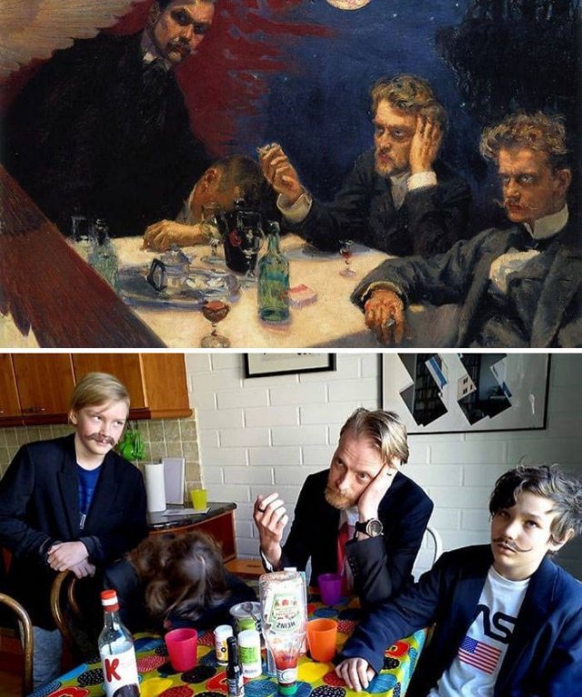 Art Recreation (25 pics)