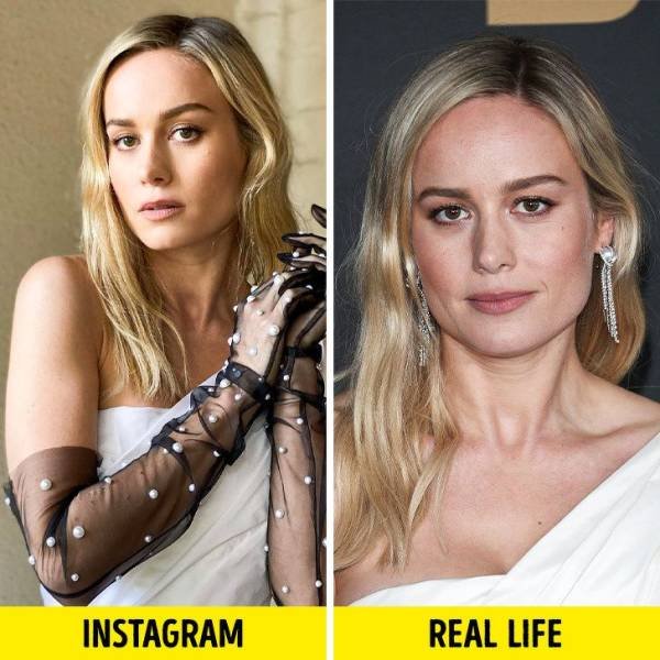 Celebrities: Instagram Vs. Real Life (19 pics)