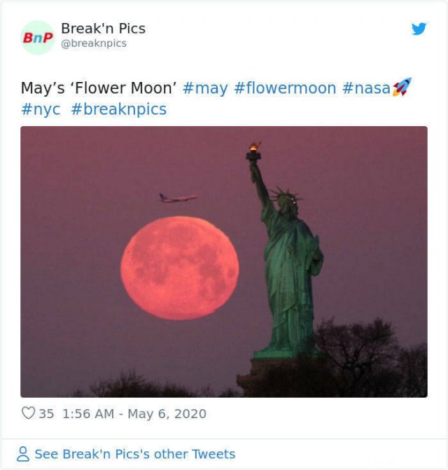 Beautiful May's Flower Moon (27 pics)