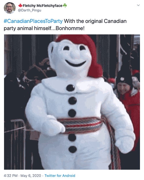 #CanadianPlacesToParty Tweets (23 pics)