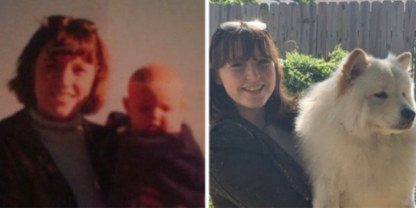 Women Recreating Their Mothers Old Photos (33 pics)