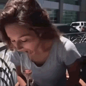 Girls Doing Funny And Strange Things (13 gifs)