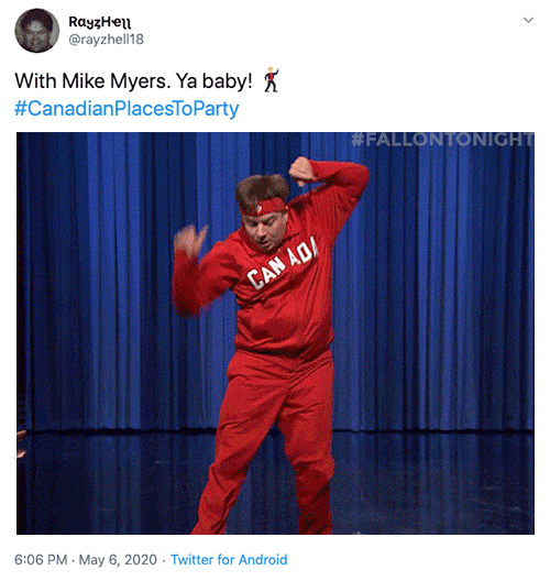#CanadianPlacesToParty Tweets (23 pics)