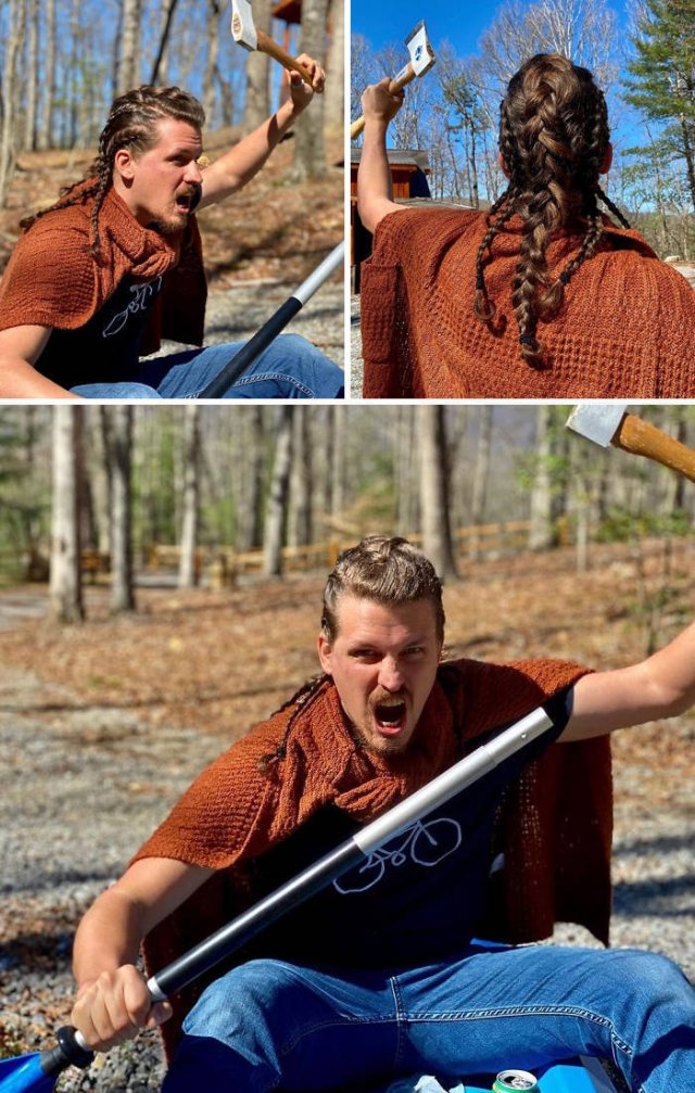 This Guy Has A Lot Of Quarantine Hairstyles (21 pics) This Guy Has A Lot Of Quarantine Hairstyles (21 pics)