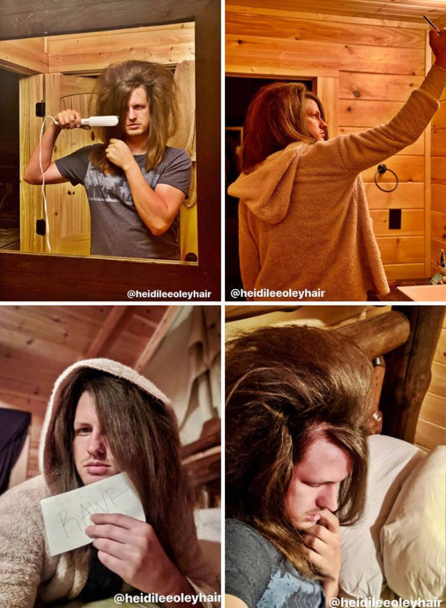 This Guy Has A Lot Of Quarantine Hairstyles (21 pics) This Guy Has A Lot Of Quarantine Hairstyles (21 pics)