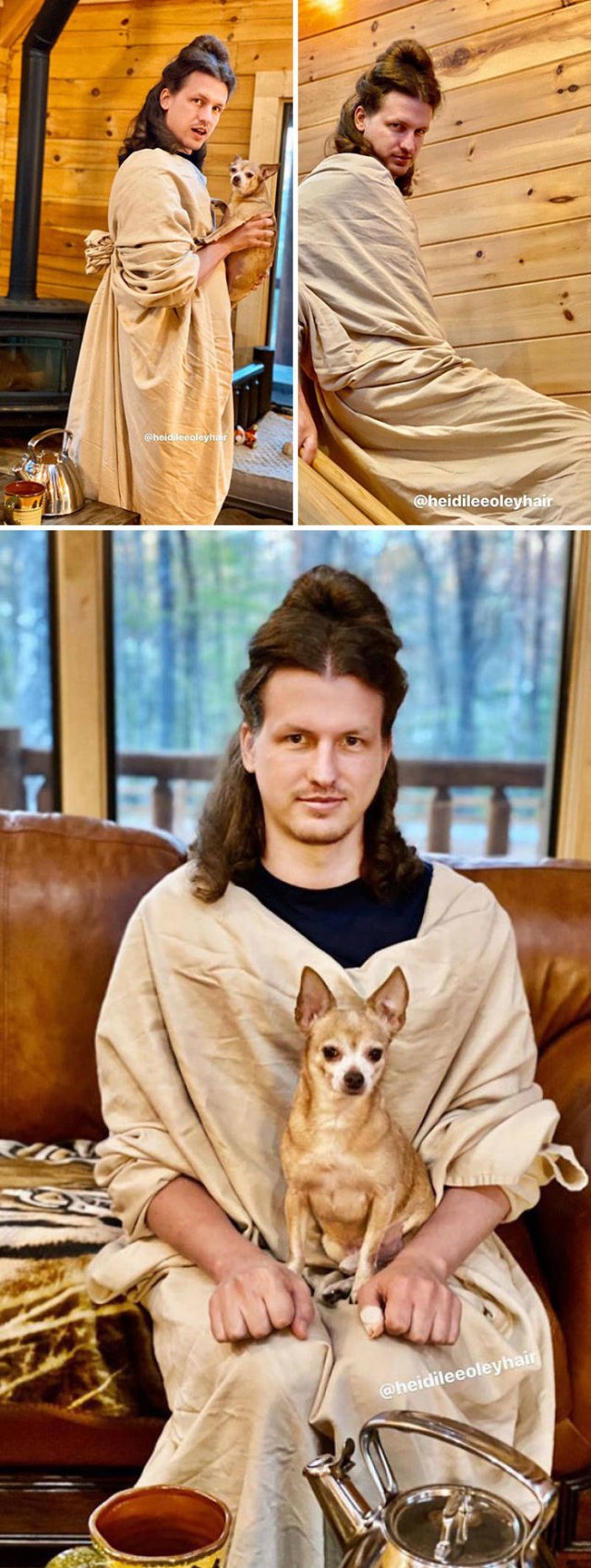This Guy Has A Lot Of Quarantine Hairstyles (21 pics) This Guy Has A Lot Of Quarantine Hairstyles (21 pics)