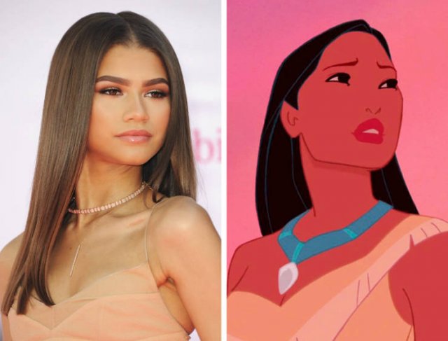 Celebrities Who Look Like Disney Characters (15 pics)