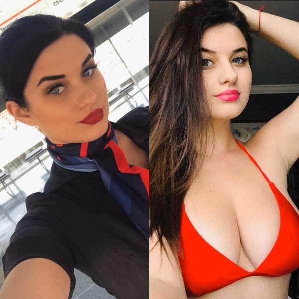 Hot Flight Attendants (44 pics)