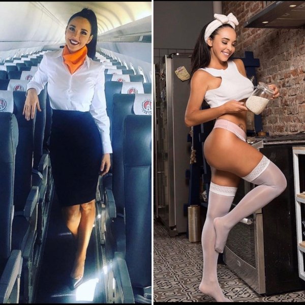 Hot Flight Attendants (44 pics)