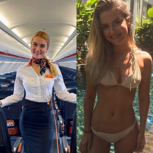 Hot Flight Attendants (44 pics)