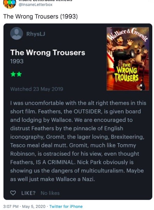 Letterboxd Fan Movie Reviews (35 pics)