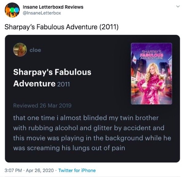 Letterboxd Fan Movie Reviews (35 pics)