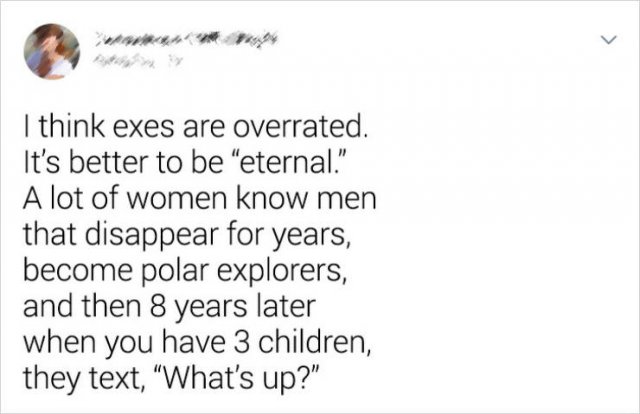 Tweets About Exes (16 pics) Tweets About Exes (16 pics)