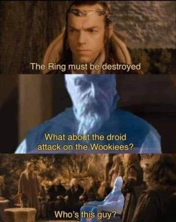 LOTR Memes (32 pics)