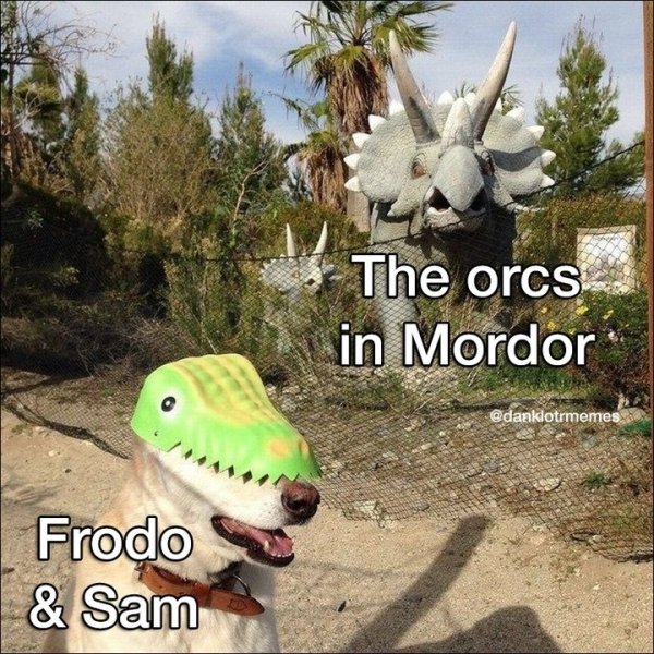 LOTR Memes (32 pics)