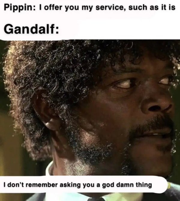LOTR Memes (32 pics)