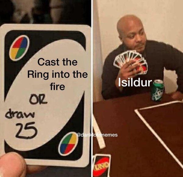 LOTR Memes (32 pics)