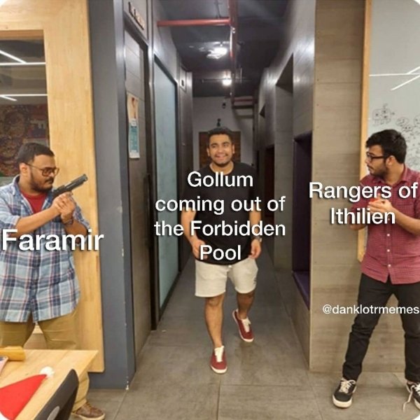 LOTR Memes (32 pics)