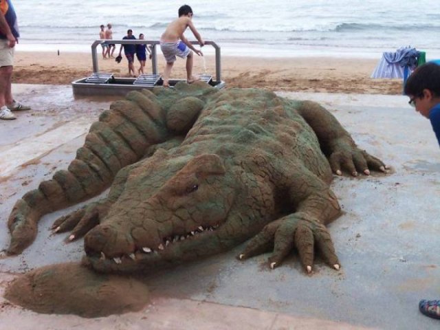 Sand Sculptures By Andoni Bastarrika (38 pics)
