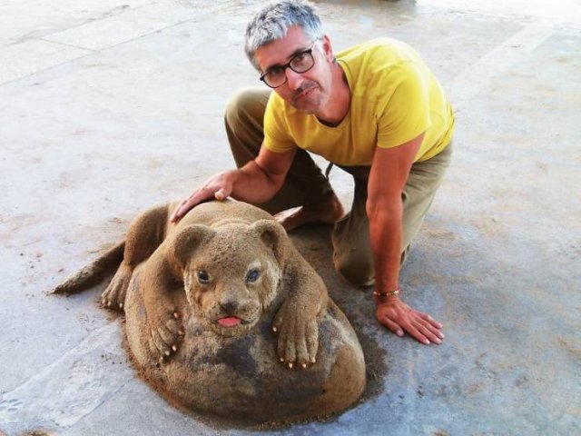 Sand Sculptures By Andoni Bastarrika (38 pics)