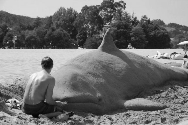Sand Sculptures By Andoni Bastarrika (38 pics)
