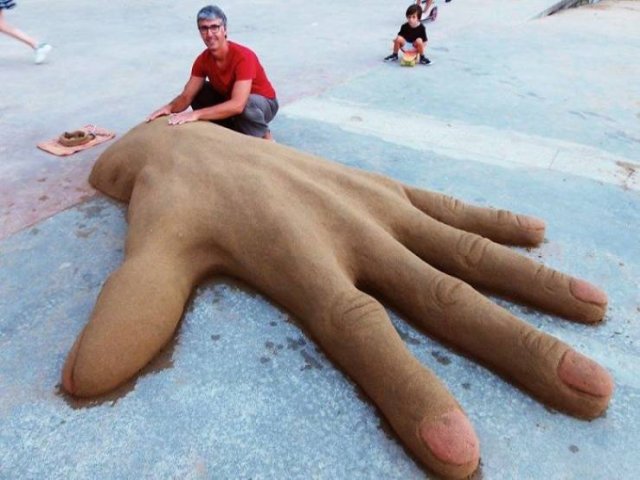 Sand Sculptures By Andoni Bastarrika (38 pics)