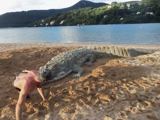 Sand Sculptures By Andoni Bastarrika (38 pics)