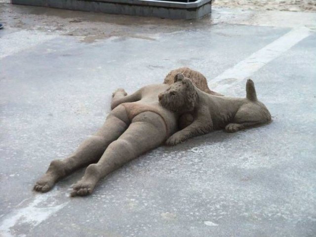 Sand Sculptures By Andoni Bastarrika (38 pics)