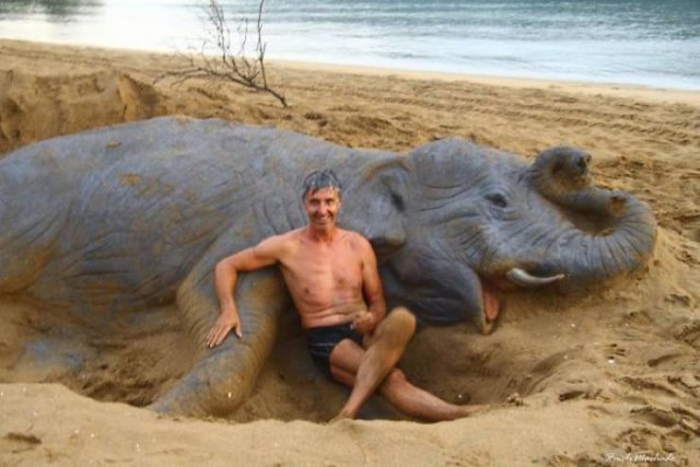 Sand Sculptures By Andoni Bastarrika (38 pics)