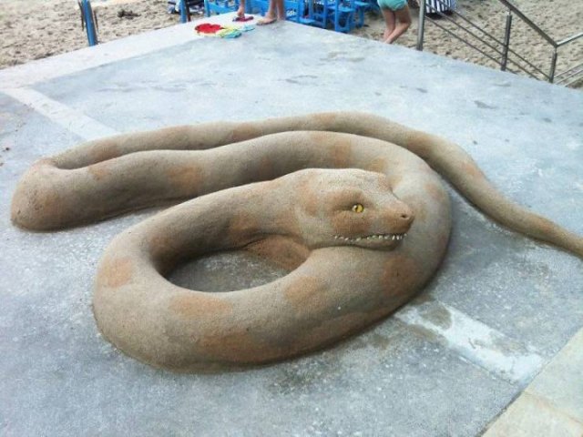 Sand Sculptures By Andoni Bastarrika (38 pics)