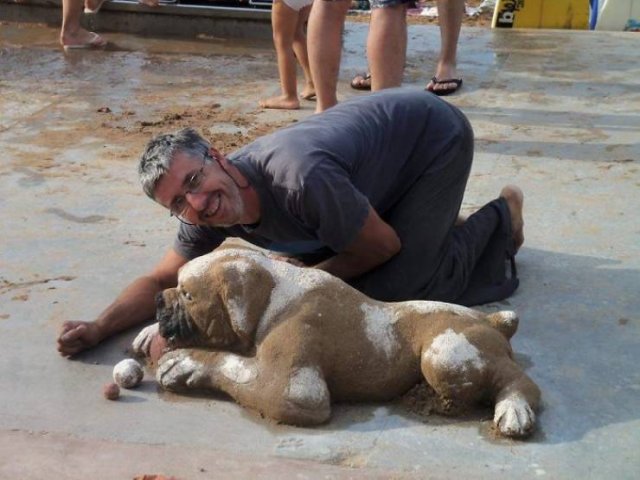 Sand Sculptures By Andoni Bastarrika (38 pics)
