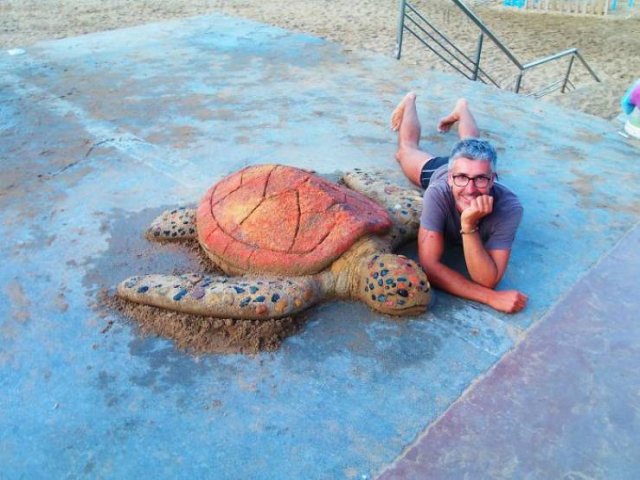 Sand Sculptures By Andoni Bastarrika (38 pics)