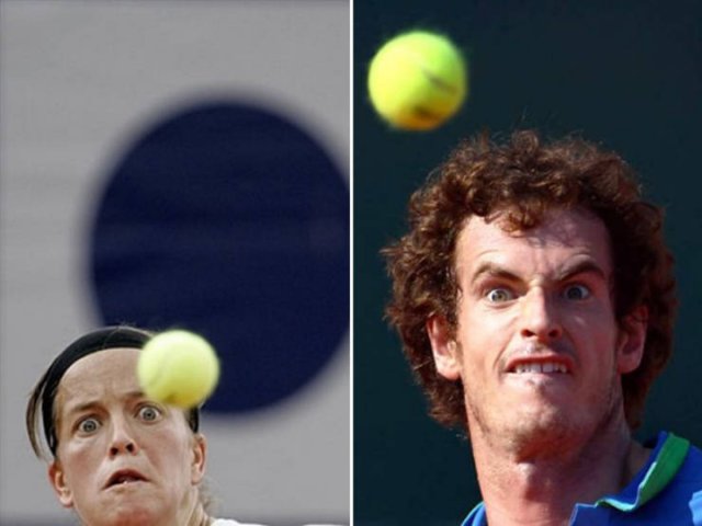 Tennis Faces (21 pics)