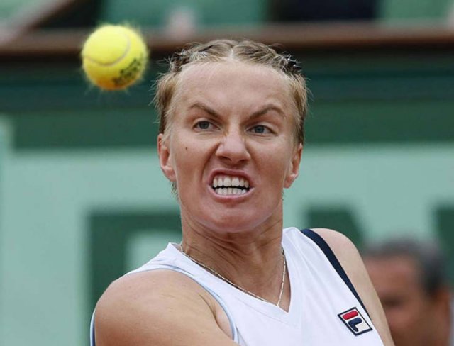 Tennis Faces (21 pics)
