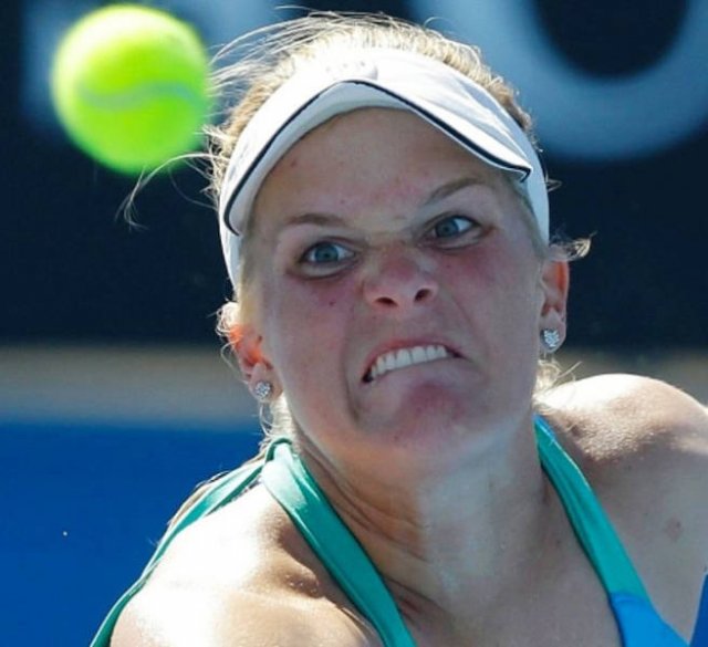 Tennis Faces (21 pics)