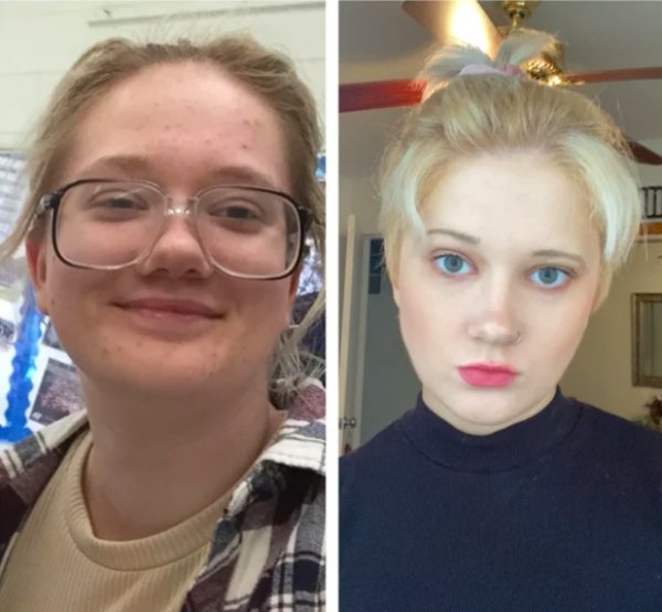 Girls Show Their Dramatic Changes (24 pics)