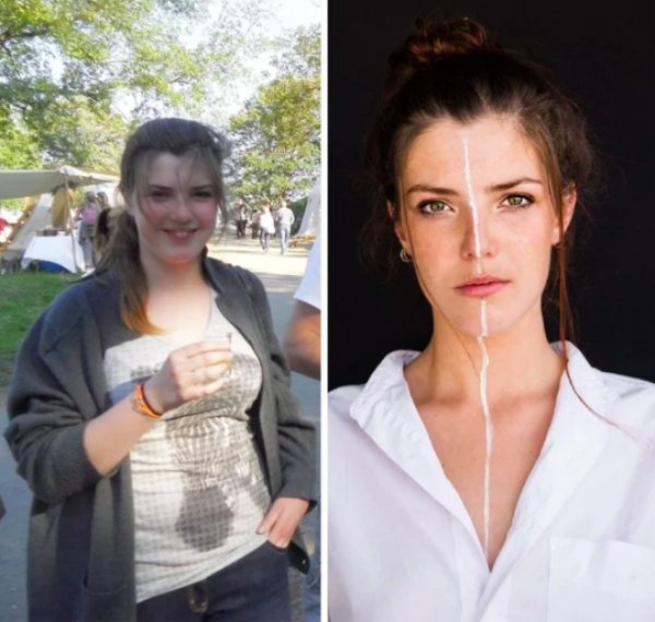 Girls Show Their Dramatic Changes (24 pics)