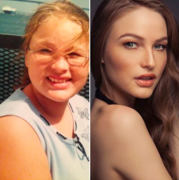 Girls Show Their Dramatic Changes (24 pics)