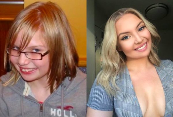 Girls Show Their Dramatic Changes (24 pics)