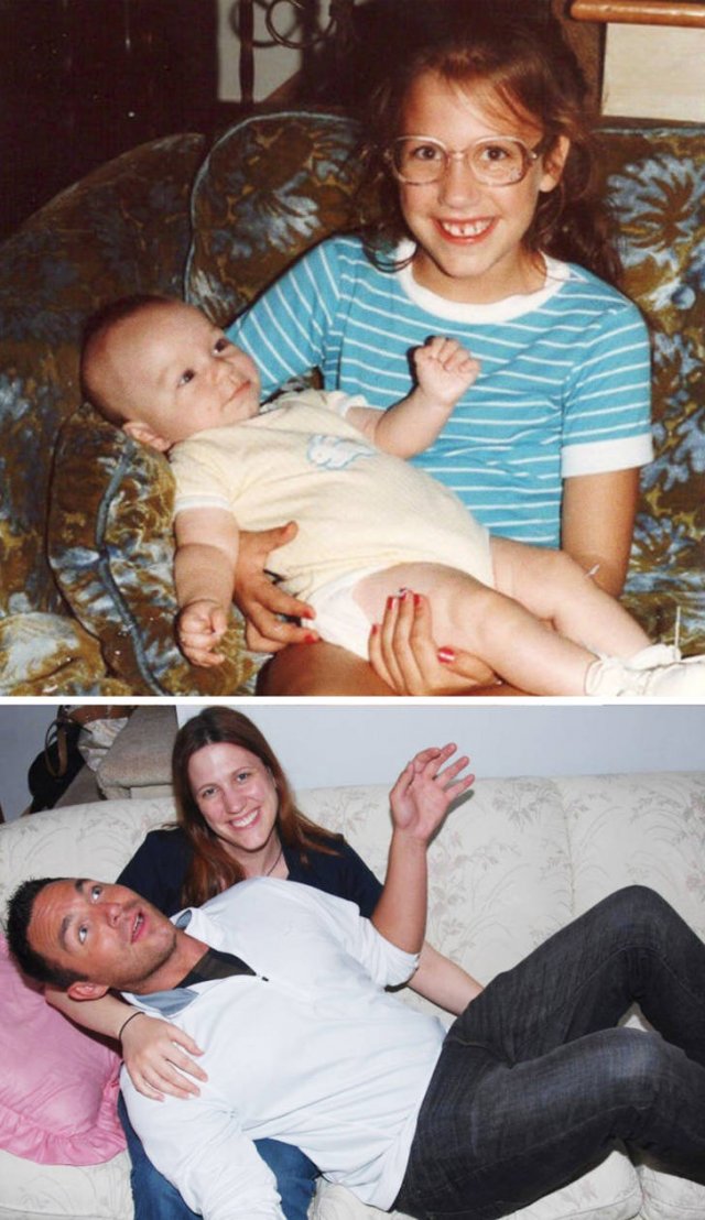 People Recreate Their Old Photos (20 pics) People Recreate Their Old Photos (20 pics)