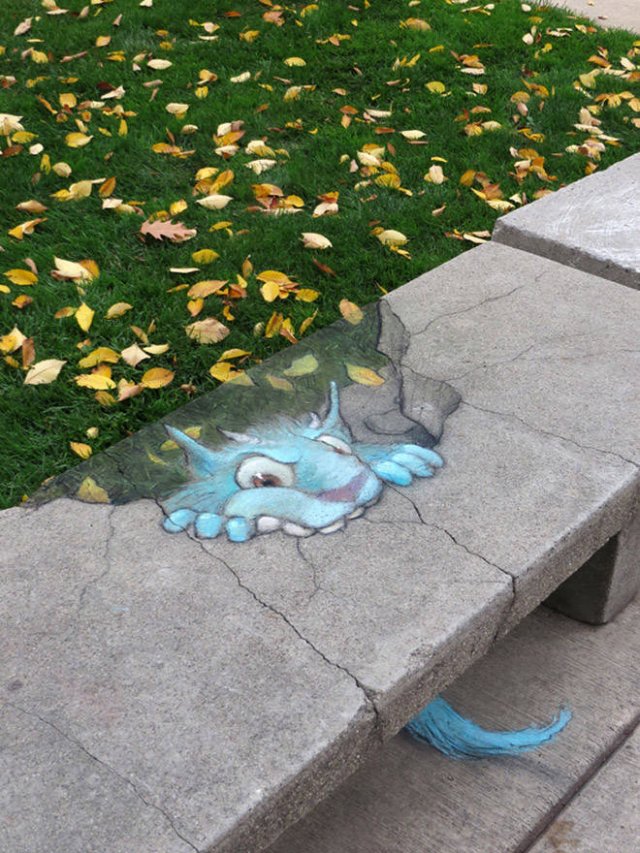 3D Art By David Zinn (21 pics)